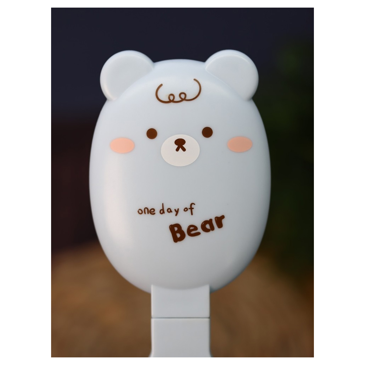 Расческа Bear folding 14.8 х 21.5 см blue 3546A-04 Фото 4.