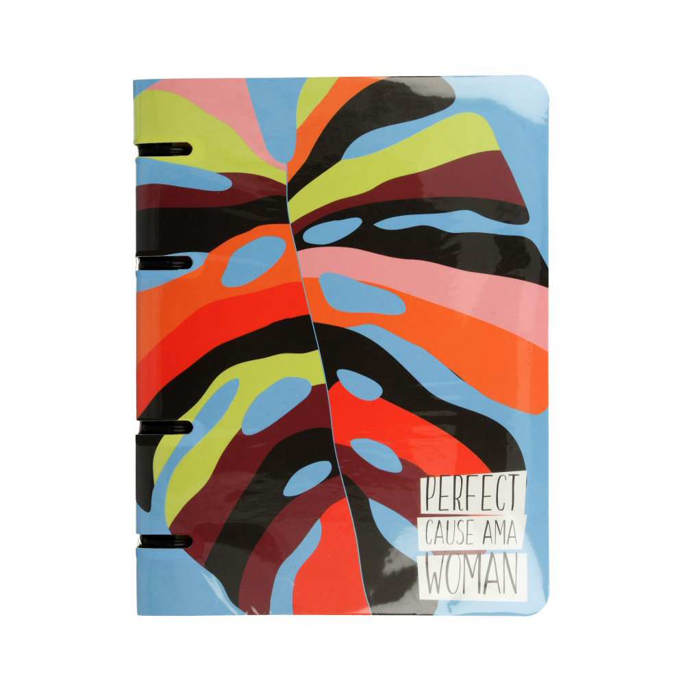 Be Smart N2602 Тетрадь общая Abstract, лист A5+ 163х212 мм 120 л. на кольцах 65 г/кв.м клетка N2602 Фото 1.