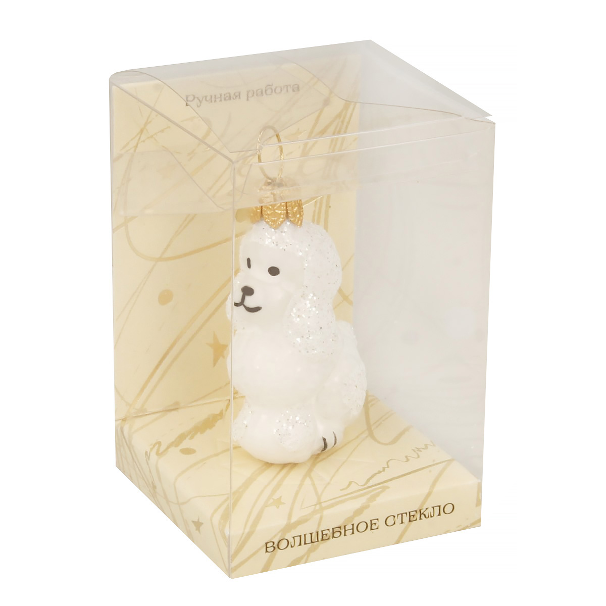 Коломеев Елочное украшение Пудель 3 х 3 х 6 см ФУП-1889/19 Фото 2.