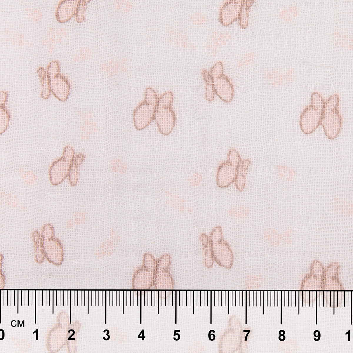 Ткань PEPPY Ткань муслиновая EMBRACE 100% хлопок 100 х 125 см Shannon Fabrics butterfly pink Фото 5.