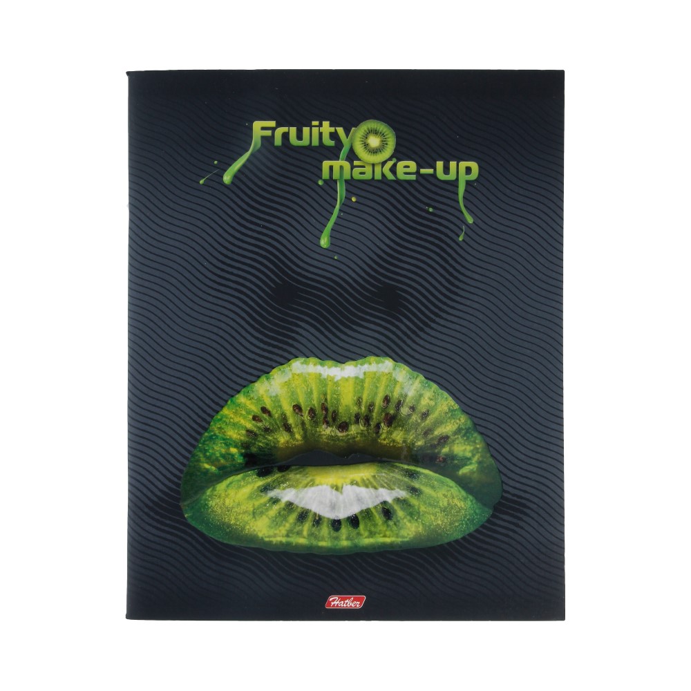 Hatber Тетрадь Fruity make-up A5 80 л. на скрепке клетка 80Т5лолВ1 Фото 4.