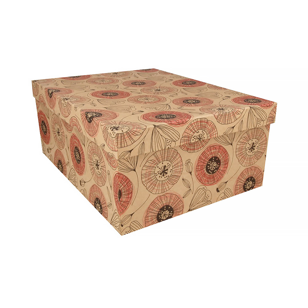 Grand Gift Коробка картонная / крафт прямоугольная №06 29.5 х 22.5 х 12.7 см ККБ 104/5 Фото 3.