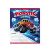ErichKrause 49203 Тетрадь Monster Car A5+ 170х203 мм 18 л. на скрепке 60 г/кв.м клетка Фото 5.