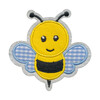 Gamma Термоаппликация №92 №3327 забавная пчелка 7 х 7 см Фото 1.