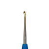 Для вязания Gamma RCH крючок с прорезин. ручкой сталь d 1.5 мм 13 см в блистере . Фото 3.
