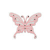 Gamma Термоаппликация №15/5 №1432A бабочка розовая 6х8 см Фото 1.