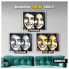 QBRIX 40035 POP-ART фотосурет негізінде кенептегі нөмірлер бойынша суреті 50 х 40 см 40035 Фото 8.