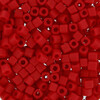 Бисер Япония TOHO CUBE №3 1.5 мм 5 г №0045F вишневый/матовый Фото 1.