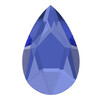 Страз клеевой 2303 цветн. 14 х 9 мм кристалл в пакете синий (sapphire 206) Фото 1.