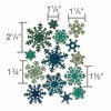 Sizzix 661599 Ножи для вырубки 14 шт. Бумажные снежинки, мини Paper snowflakes, mini Фото 3.
