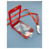 ILIKEGIFT Держатель для карт в ассорт. с шнурком Clear color, red 133-094 Фото 2.