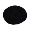 Термоаппликация BLITZ Термозаплатка овал №2 8х10 см 2-01-05 вельвет черный Фото 1.