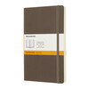 Moleskine Блокнот  CLASSIC SOFT Large линейка ( 130 x 210 мм) 96 л. линия Коричневый Фото 1.