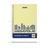 ErichKrause 49803 Тетрадь общая на спирали MEGAPOLIS Yellow Concept A5 148х210 мм 24 л. на спирали 65 г/кв.м клетка желтый внутренний блок Фото 3.