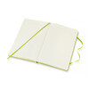 Moleskine Блокнот CLASSIC Large 1215737 ( 130х210 мм) 120 л. линия лайм Фото 4.