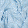 Ткань для пэчворка PEPPY МОЛОЧНЫЕ СНЫ ФЛАНЕЛЬ 100 x 110 см 175 г/кв.м ± 5 100% хлопок МС-10 голубой Фото 3.