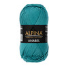 Пряжа ALPINA "ANABEL" 100% мерсеризованный хлопок 50 г 120 м №081 сине-серый