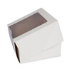 S-CHIEF BFC-008 Кондитерская коробка для торта С ОКНОМ 18 x 18 x 10 см №1 белый Фото 4.