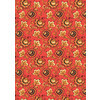 Ткань для пэчворка PEPPY РУССКИЕ ТРАДИЦИИ 50 x 55 см 110 г/кв.м 100% хлопок РТ-15 красный Фото 1.