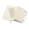 Moleskine Блокнот CLASSIC SOFT Pocket 1215742 ( 90x140 мм) 96 л. линия голубая гортензия Фото 5.