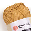 Пряжа YarnArt Macrame 100% полиэстер 90 г 130 м 155 охра Фото 2.