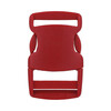 Фурнитура сумочная пластик SB04 Пряжка-замок фастекс цв. Gamma цветная 1  ( 25 мм) №519 красный Фото 1.