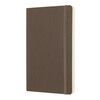 Moleskine Блокнот  CLASSIC SOFT Large линейка ( 130 x 210 мм) 96 л. линия Коричневый Фото 2.