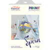 Набор для вышивания PANNA Живая картина JK-2206 Брошь. Ночной маяк 5.5 х 5.5 см Фото 2.