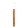Для вязания Gamma RHB крючок с бамбуковой ручкой сталь бамбук d 1.5 мм 13.5 см в блистере . Фото 2.