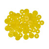 Кнопка Micron POM-10 Кнопки пластиковые пластик d 10 мм 15 шт. № 006 желтый Фото 1.