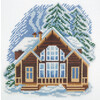 Klart набор для вышивания 8-257 Дом на Снежной улице 16 х 16 см Фото 2.