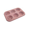 Форма металлическая S-CHIEF FPC-0043 для кексов, маффинов, капкейков 26.5 х 18.8 см розовый Фото 2.