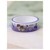 ILIKEGIFT Декоративный скотч 1 см х 5 м 1 шт. Hamster, purple 601E-04 Фото 2.