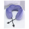 ILIKEGIFT Подушка для шеи 25 х 11 см Classic, purple 109-26 Фото 1.