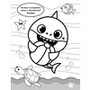 Baby Shark. Раскраска Голубой Фото 2.