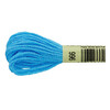 Нитки для вышивания DMC мулине №1 100% хлопок 8 м №0996 яр.голубой Фото 2.