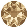 Желімделмеген жапсырмалы моншақ 2088 SS12 Crystal AB 3.1 мм кристалл пакетте ақшыл алтын (001 GSHA) Фотосурет 1.