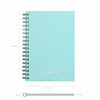 ErichKrause 53699 Тетрадь общая с пластиковой обложкой Pastel Mint A6 102х146 мм 80 л. на спирали 60 г/кв.м клетка Фото 4.