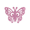 Термоаппликация BLITZ №5 5-08 бабочка ажур розовая 5.5х4.5 см Фото 1.