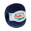 Пряжа ALPINA RENE 100% мерсеризованный хлопок 50 г 105 м №521 т.синий Фото 1.