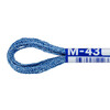 Нитки для вышивания Gamma мулине NM металлик 100% полиэстер 8 м М-43 св.синий Фото 2.