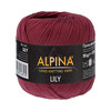 Пряжа ALPINA LILY 100% мерсеризованный хлопок 50 г 175 м №802 св.бордовый Фото 1.