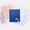 Be Smart N2541 Тетрадь общая Bunny, следы A5 165х203 мм 48 л. на скрепке 60 г/кв.м клетка N2541 Фото 5.