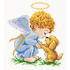 Набор для вышивания Чудесная Игла 035-14 Мой добрый ангел 13 х 14 см Фото 1.