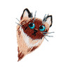 Набор для вышивания PANNA Живая картина JK-2247 Любопытные котики 2.5 х 4 см Фото 4.
