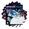 ErichKrause 52934 Тетрадь Space Tour A5+ 170х203 мм 12 л. на скрепке 60 г/кв.м клетка в ассортименте Фото 1.