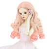 HobbyBe HAR-5 Тресс для кукол 15 см 100 см 38 г 37 блонд, розовый Фото 7.
