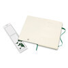Moleskine Блокнот CLASSIC Large клетка ( 130 х 210 мм) 120 л. клетка Зеленый Фото 3.