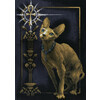 Набор для вышивания PANNA Золотая серия K-0897 Египетская кошка 23 х 35.5 см Фото 1.