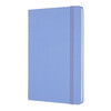Moleskine Блокнот CLASSIC Large 1214858 ( 130х210 мм) 120 л. линия голубая гортензия Фото 2.